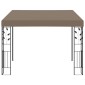 vidaXL Κιόσκι Επιτοίχιο Taupe 3 x 3 x 2,5 μ.