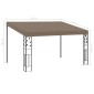 vidaXL Κιόσκι Επιτοίχιο Taupe 4 x 3 x 2,5 μ.