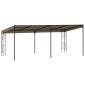 vidaXL Κιόσκι Επιτοίχιο Taupe 6 x 3 x 2,5 μ.