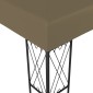 vidaXL Κιόσκι Taupe 3 x 3 μ. Υφασμάτινο