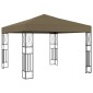 vidaXL Κιόσκι Taupe 3 x 3 μ. Υφασμάτινο
