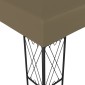 vidaXL Κιόσκι Taupe 3 x 4 μ. Υφασμάτινο