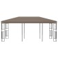 vidaXL Κιόσκι Taupe 6 x 3 μ. Ύφασμάτινο