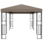 vidaXL Κιόσκι Taupe 6 x 3 μ. Ύφασμάτινο