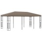 vidaXL Κιόσκι Taupe 6 x 3 μ. Ύφασμάτινο