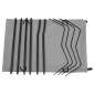 vidaXL Κρεβάτι Κάμπινγκ Γκρι 180x60x19εκ. Ύφασμα Oxford και Ατσάλι