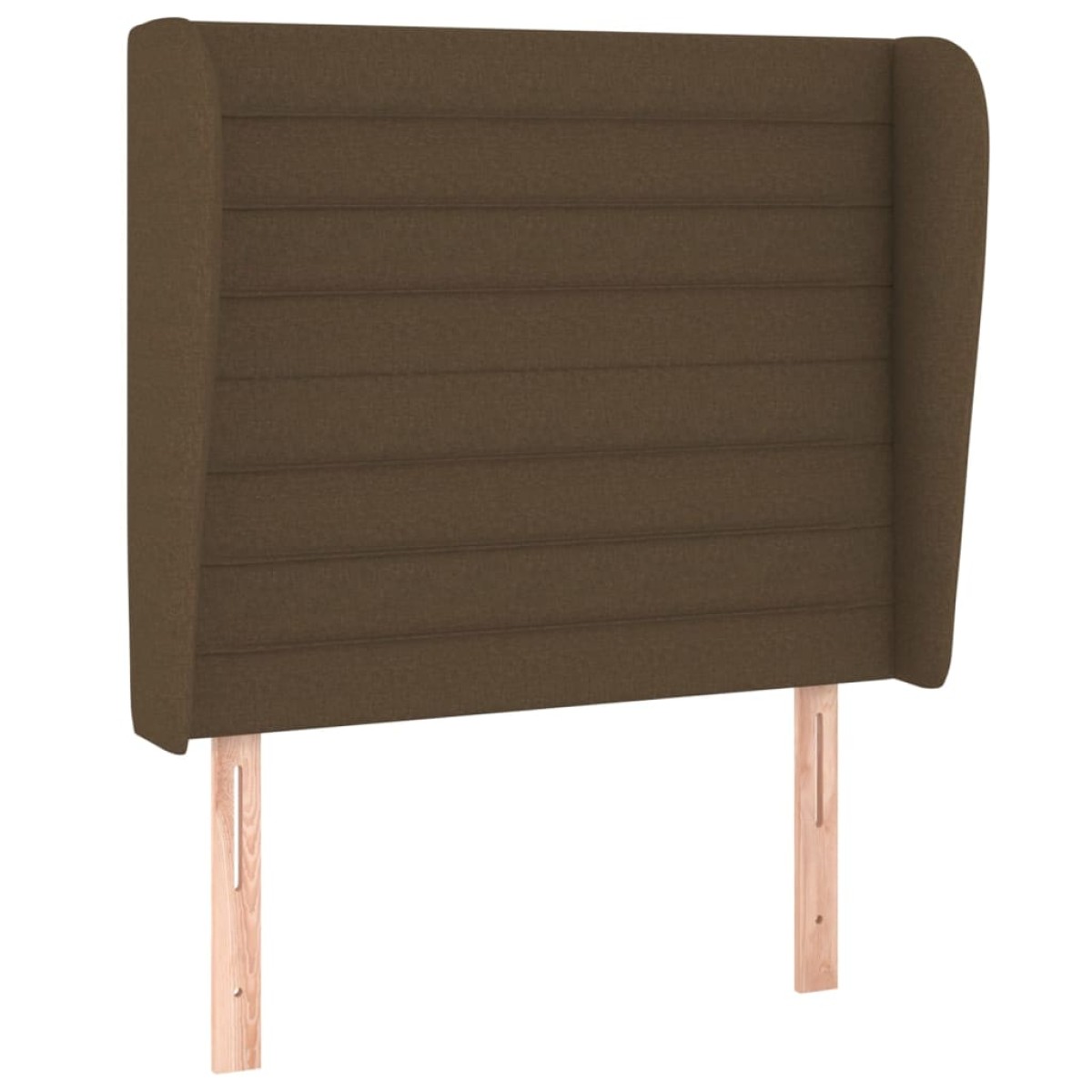 vidaXL Κρεβάτι Boxspring με Στρώμα Σκούρο Καφέ 80x200 εκ. Υφασμάτινο