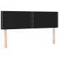 vidaXL Κρεβάτι Boxspring με Στρώμα Μαύρο 140x200 εκ. Υφασμάτινο