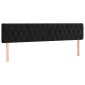 vidaXL Κρεβάτι Boxspring με Στρώμα Μαύρο 200x200 εκ. Βελούδινο