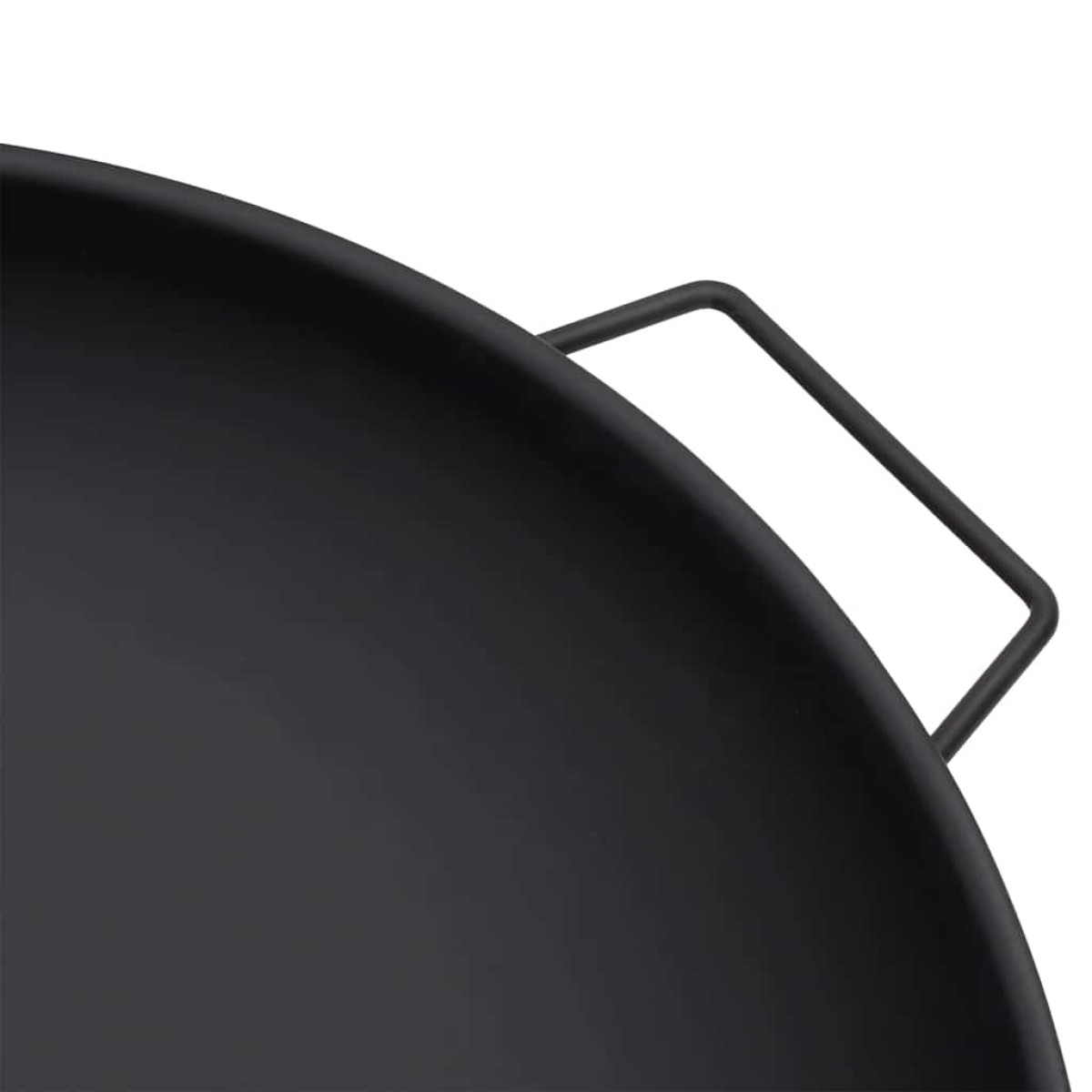 vidaXL Τζάκι Εξωτερικού Χώρου Μαύρο 67,5x58x22,5 εκ. Ατσάλινο