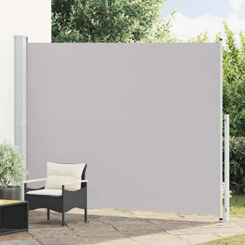 vidaXL Σκίαστρο Πλαϊνό Συρόμενο Βεράντας Γκρι 220 x 314 εκ.