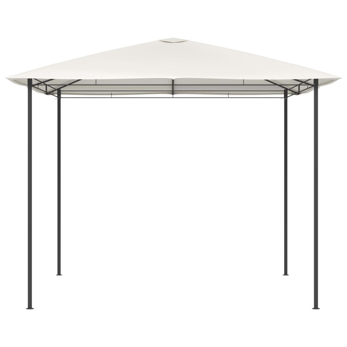 vidaXL Κιόσκι Κρεμ 3 x 3 x 2,6 μ. 160 γρ./μ²