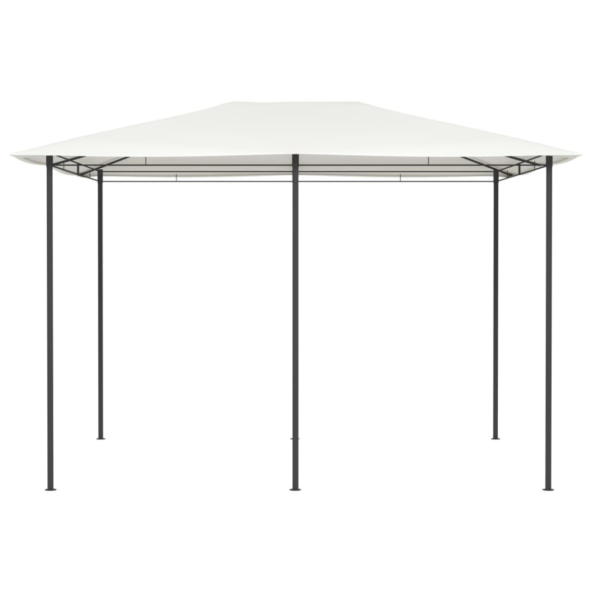 vidaXL Κιόσκι Κρεμ 3 x 4 x 2,6 μ. 160 γρ./μ²