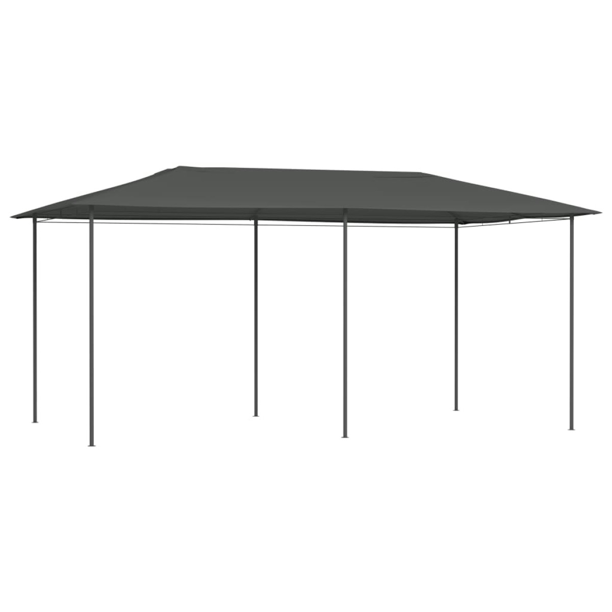 vidaXL Κιόσκι Ανθρακί 3 x 6 x 2,6 μ. 160 γρ./μ²