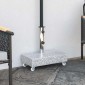 vidaXL Βάση Ομπρέλας Ανοιχτό Γκρι 45 x 25 x 8,3 εκ. από Γρανίτη