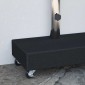 vidaXL Βάση Ομπρέλας Μαύρη 45 x 25 x 8 εκ. από Γρανίτη
