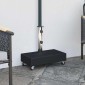 vidaXL Βάση Ομπρέλας Μαύρη 45 x 25 x 8 εκ. από Γρανίτη