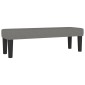 vidaXL Κρεβάτι Boxspring με Στρώμα Σκούρο Γκρι 160x200 εκ Υφασμάτινο