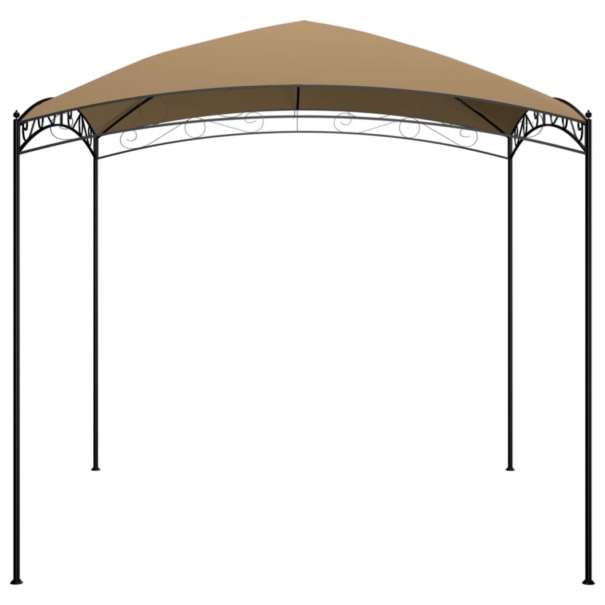 vidaXL Κιόσκι Taupe 3 x 3 x 2,65 μ. 180 γρ./μ²