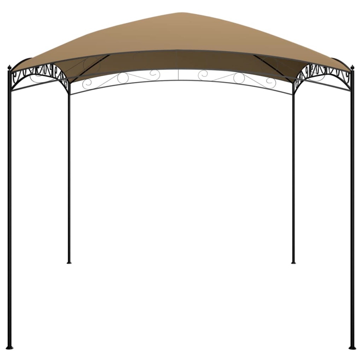 vidaXL Κιόσκι Taupe 3 x 4 x 2,65 μ. 180 γρ./μ²