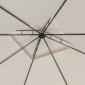 vidaXL Κιόσκι Κρεμ 3 x 3 x 2,7 μ. 160 γρ./μ²