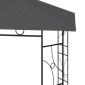 vidaXL Κιόσκι Ανθρακί 3 x 3 x 2,7 μ. 160 γρ./μ²