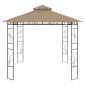vidaXL Κιόσκι Taupe 4 x 3 x 2,7 μ. 160 γρ./μ²