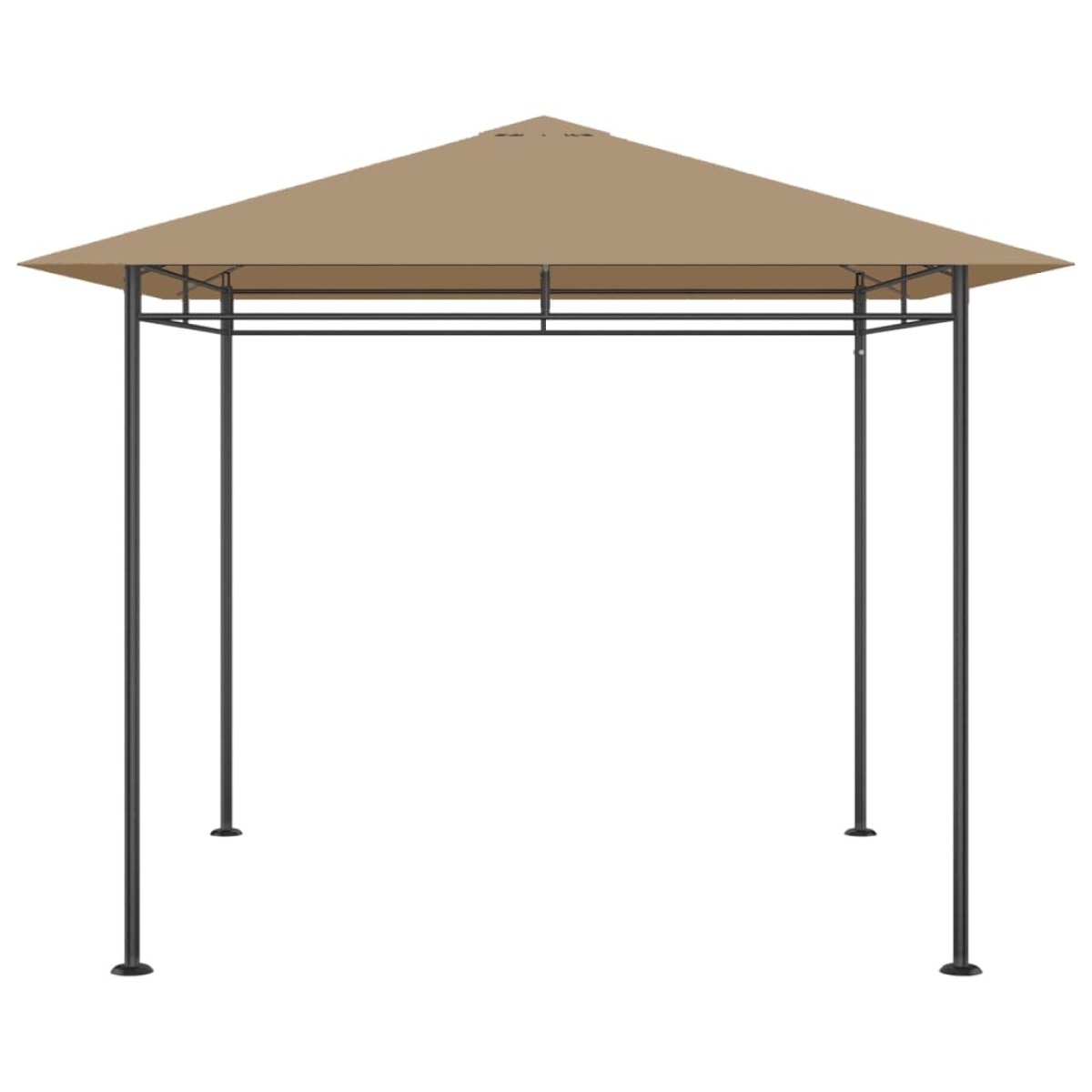 vidaXL Κιόσκι Taupe 3 x 3 x 2,7 μ. 180 γρ./μ²