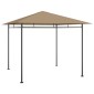 vidaXL Κιόσκι Taupe 3 x 3 x 2,7 μ. 180 γρ./μ²