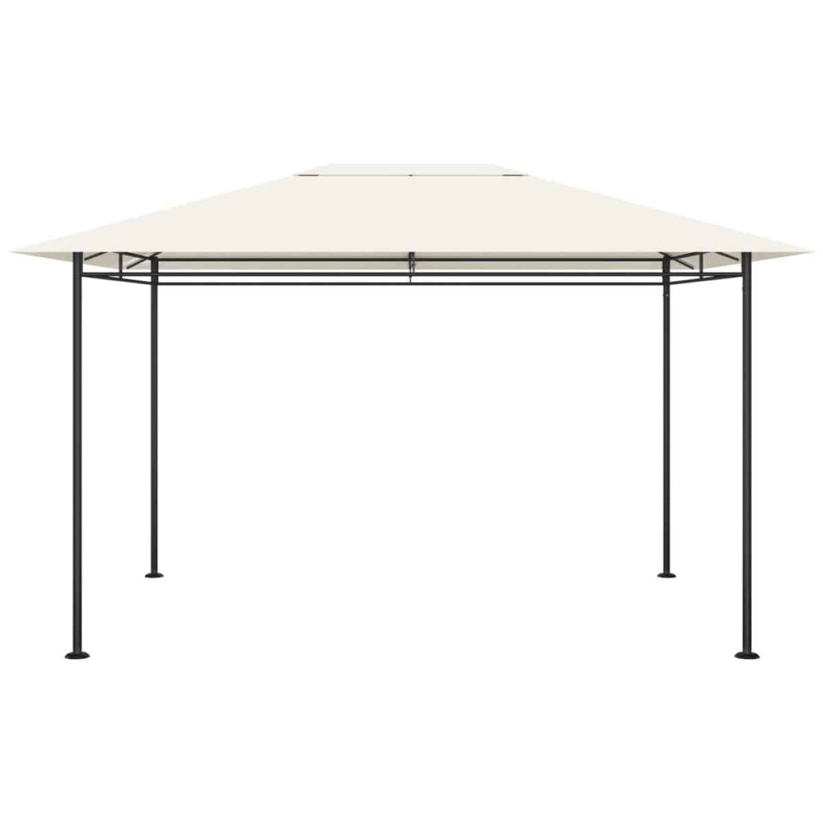vidaXL Κιόσκι Κρεμ 384x281x270 εκ. 180 γρ./μ²