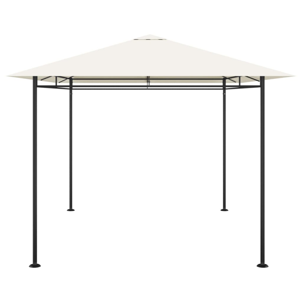 vidaXL Κιόσκι Κρεμ 384x281x270 εκ. 180 γρ./μ²