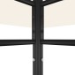 vidaXL Κιόσκι Κρεμ 384x281x270 εκ. 180 γρ./μ²
