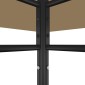 vidaXL Κιόσκι Taupe 384x281x270 εκ. 180 γρ./μ²