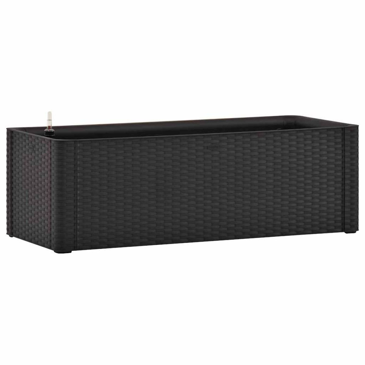 vidaXL Ζαρντινιέρα Κήπου Ανθρακί 100x43x33 εκ. με Αυτόματο Πότισμα