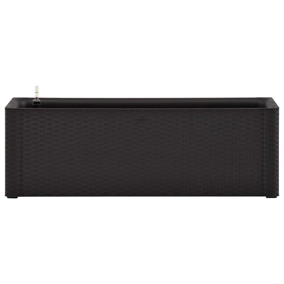 vidaXL Ζαρντινιέρα Κήπου Ανθρακί 100x43x33 εκ. με Αυτόματο Πότισμα