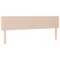 vidaXL Κρεβάτι Boxspring με Στρώμα Καπουτσίνο 180x200 εκ. Συνθ. Δέρμα