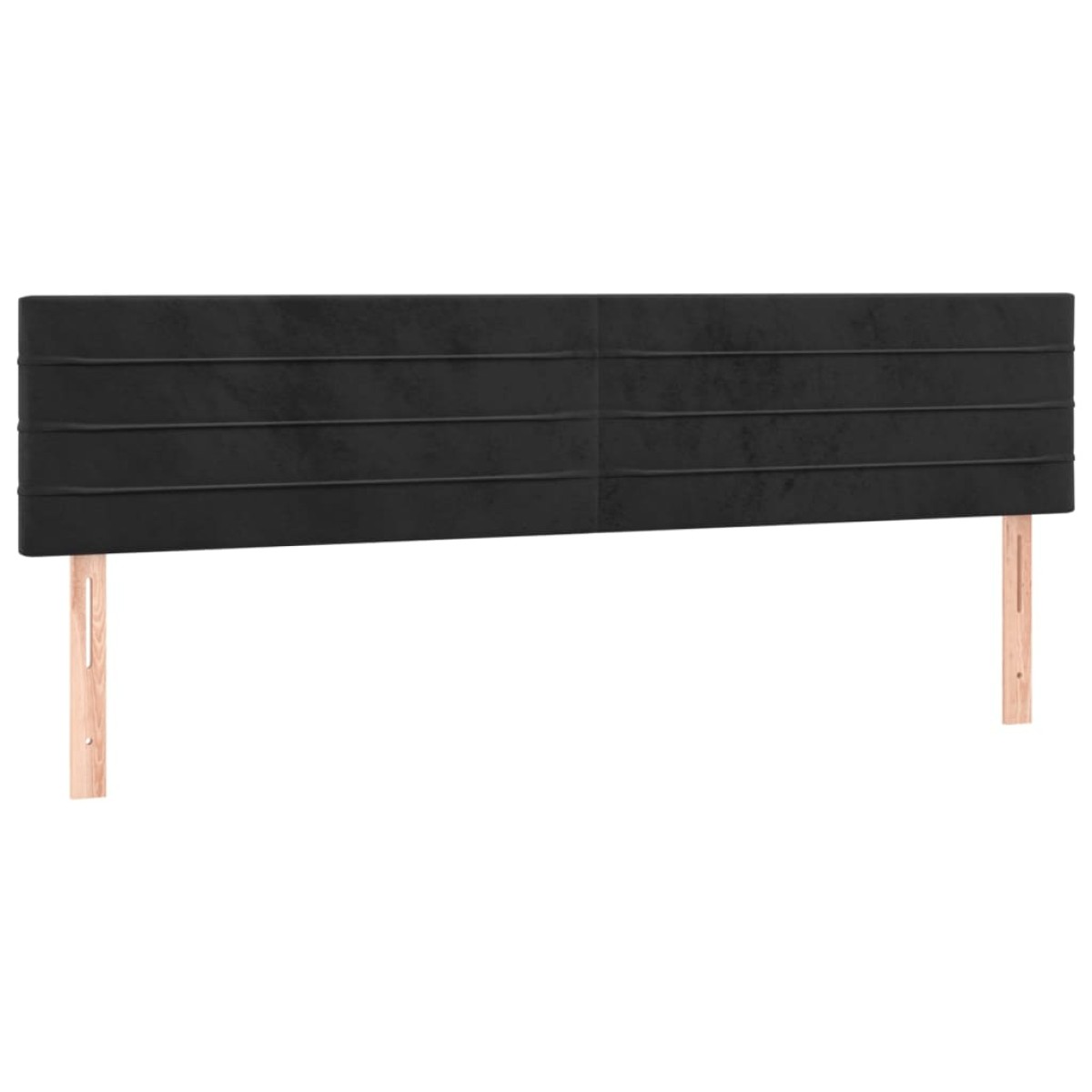 vidaXL Κρεβάτι Boxspring με Στρώμα Μαύρο 160x200 εκ. Βελούδινο