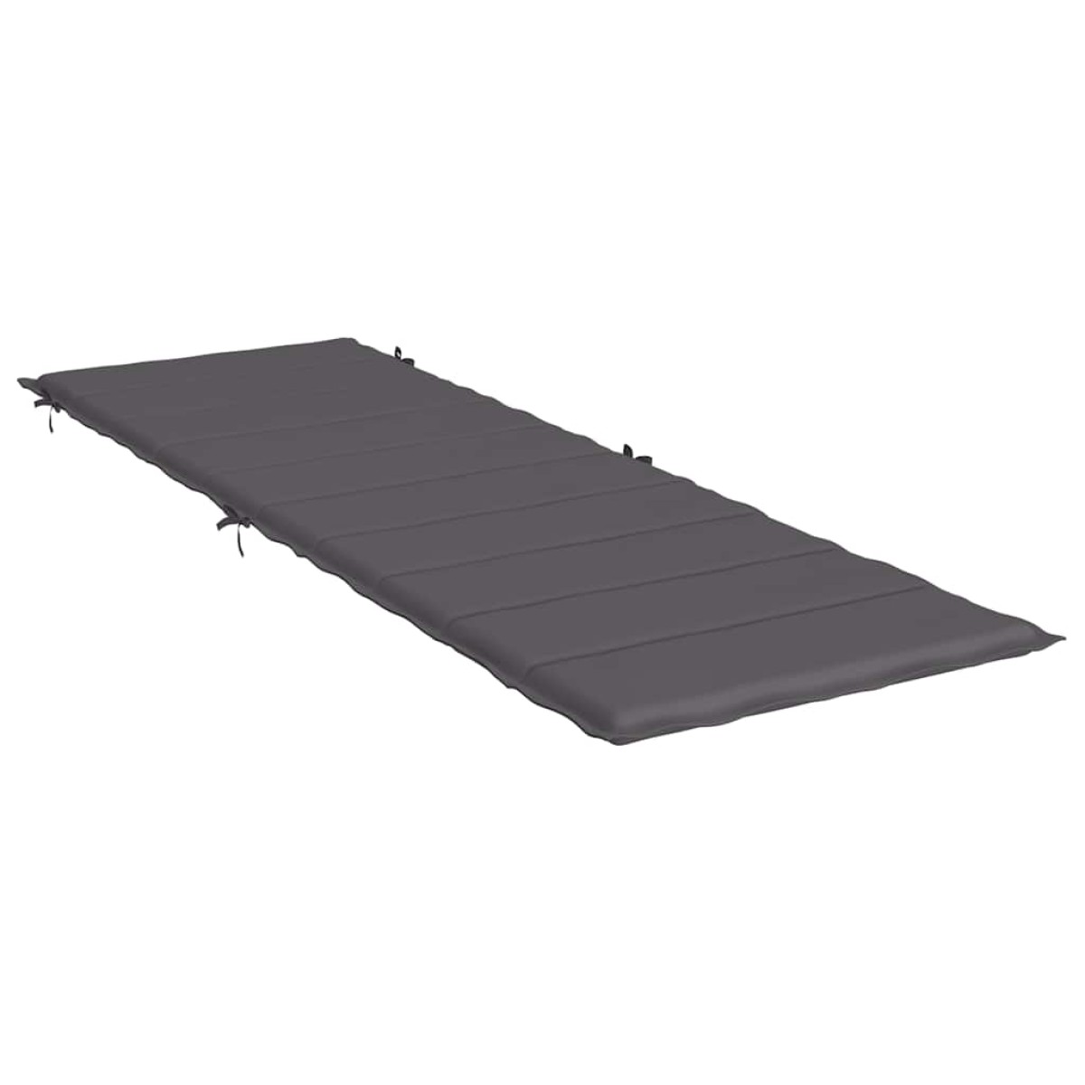 vidaXL Μαξιλάρι Ξαπλώστρας Ανθρακί 186 x 58 x 3εκ. από Ύφασμα Oxford