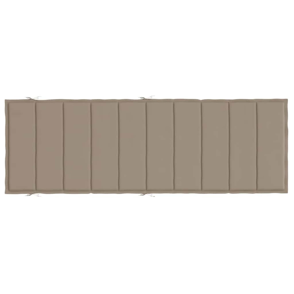 vidaXL Μαξιλάρι Ξαπλώστρας Taupe 186 x 58 x 3εκ. από Ύφασμα Oxford