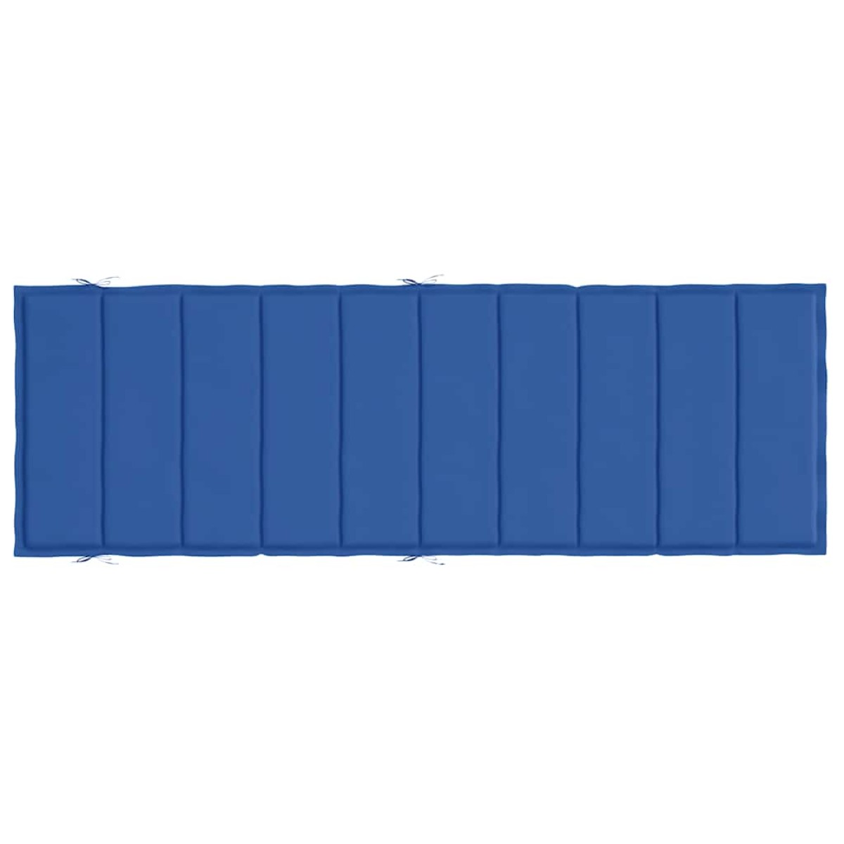 vidaXL Μαξιλάρι Ξαπλώστρας Μπλε Ρουά 186x58x3 εκ. από Ύφασμα Oxford