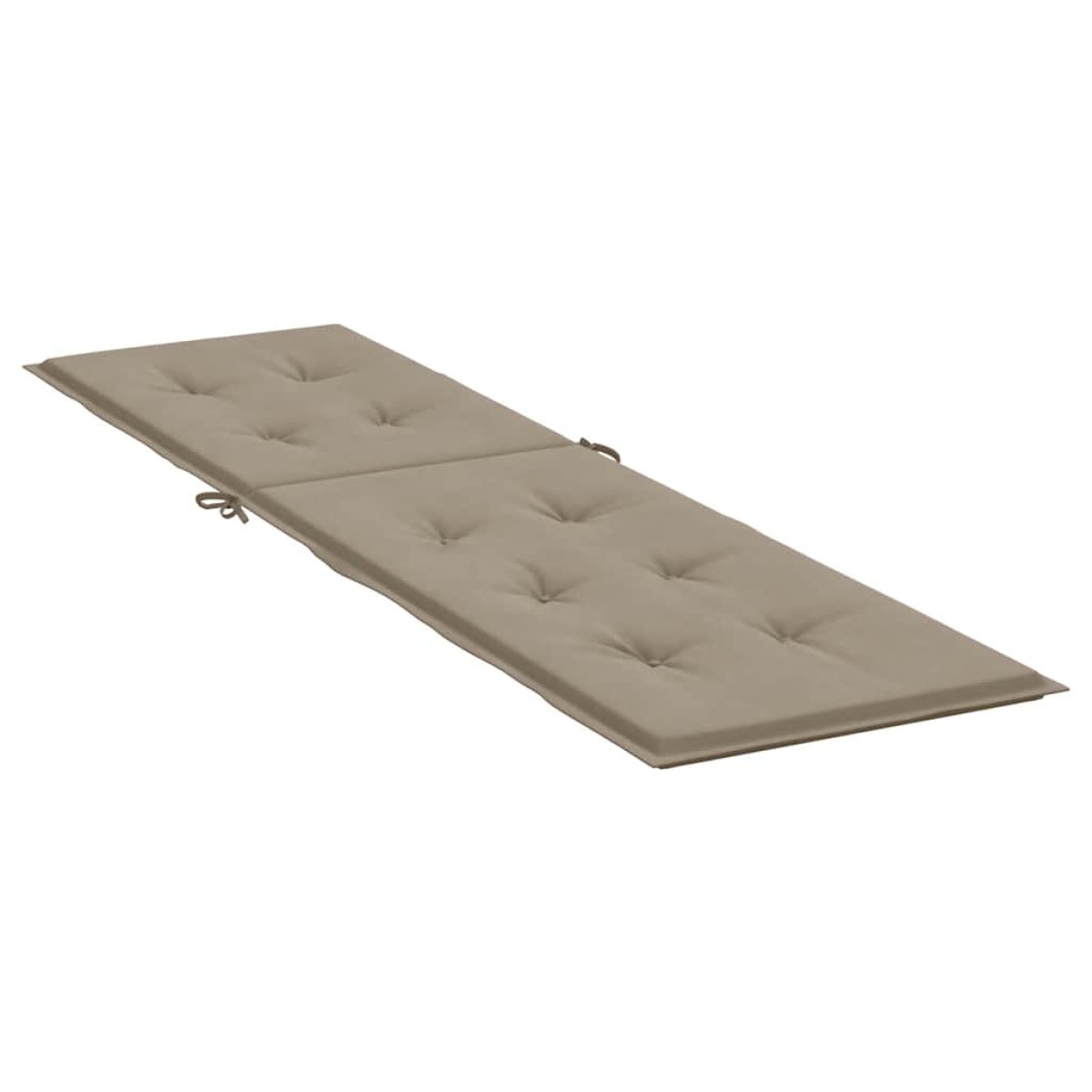 vidaXL Μαξιλάρι Σεζλόνγκ Taupe (75+105) x 50 x 3 εκ.