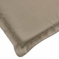 vidaXL Μαξιλάρι Σεζλόνγκ Taupe (75+105) x 50 x 3 εκ.