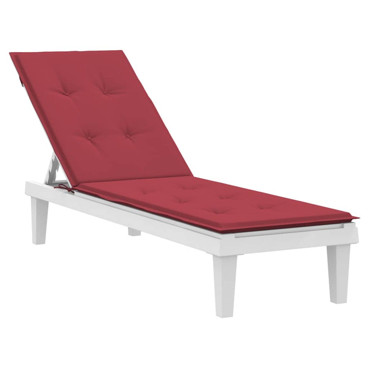 vidaXL Μαξιλάρι Σεζλόνγκ Μπορντό (75+105) x 50 x 3 εκ.