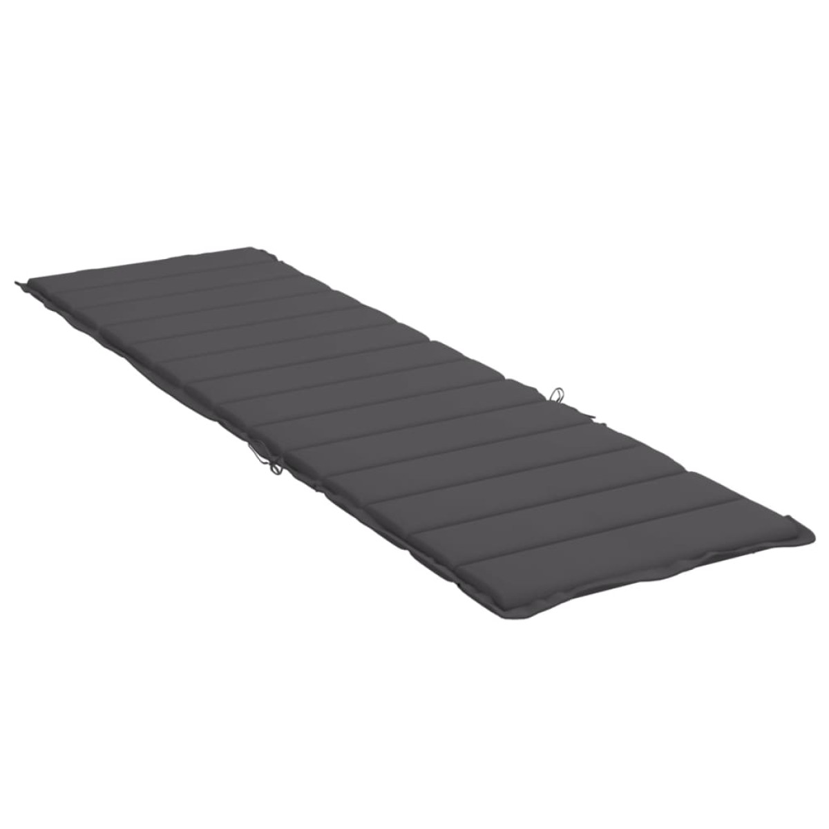 vidaXL Μαξιλάρι Ξαπλώστρας Ανθρακί 200 x 60 x 3 εκ. από Ύφασμα Oxford