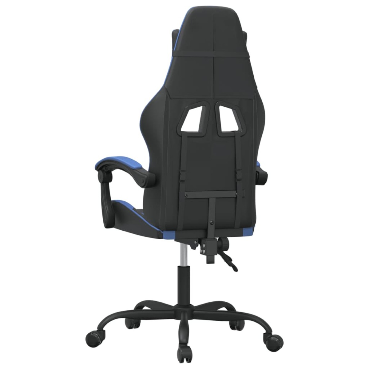 vidaXL Καρέκλα Gaming Μαύρο/Μπλε από Συνθετικό Δέρμα
