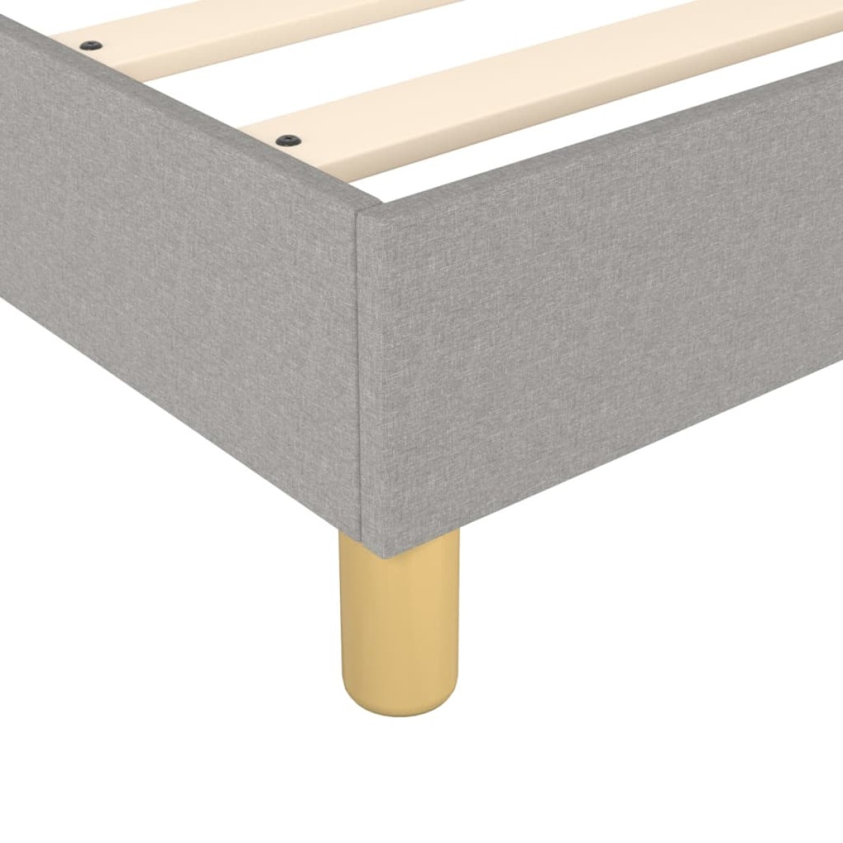 vidaXL Κρεβάτι Boxspring με Στρώμα Αν. Πράσινο 160x200εκ Υφασμάτινο