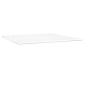 vidaXL Κρεβάτι Boxspring με Στρώμα Μαύρο 200x200 εκ. Υφασμάτινο