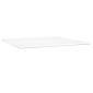 vidaXL Κρεβάτι Boxspring με Στρώμα Κρεμ 200x200 εκ. Υφασμάτινο