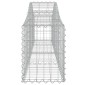 vidaXL Συρματοκιβώτια Τοξωτά 10 τεμ. 200x30x40/60 εκ. Γαλβαν. Ατσάλι