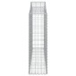 vidaXL Συρματοκιβώτια Τοξωτά 8 τεμ. 200x30x100/120 εκ. Γαλβαν. Ατσάλι